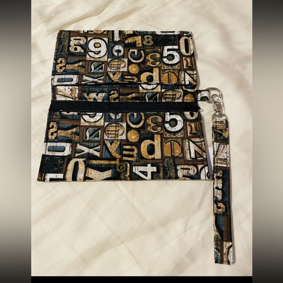 Bag & Clutch set handmade small new quirky cute monkey numbers - Picture 3 of 12